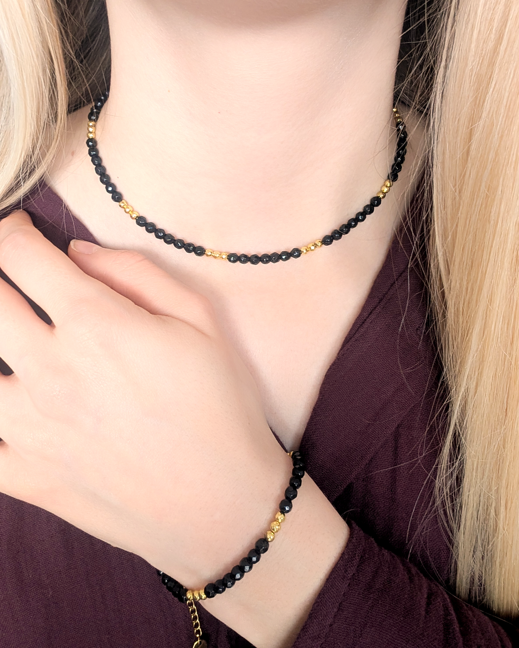 Naszyjnik Notturno Nero