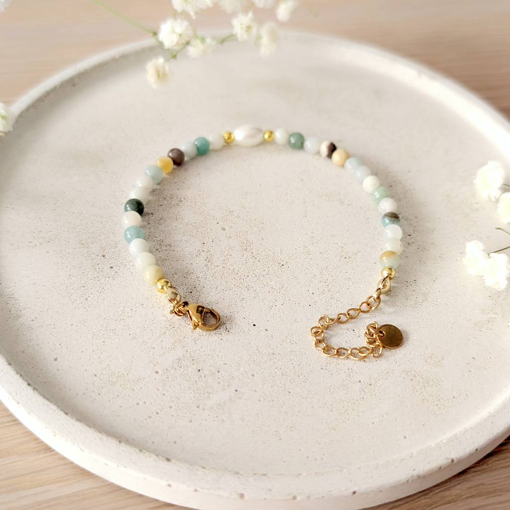 Bransoletka Continuo handmade z kamieni naturalnych