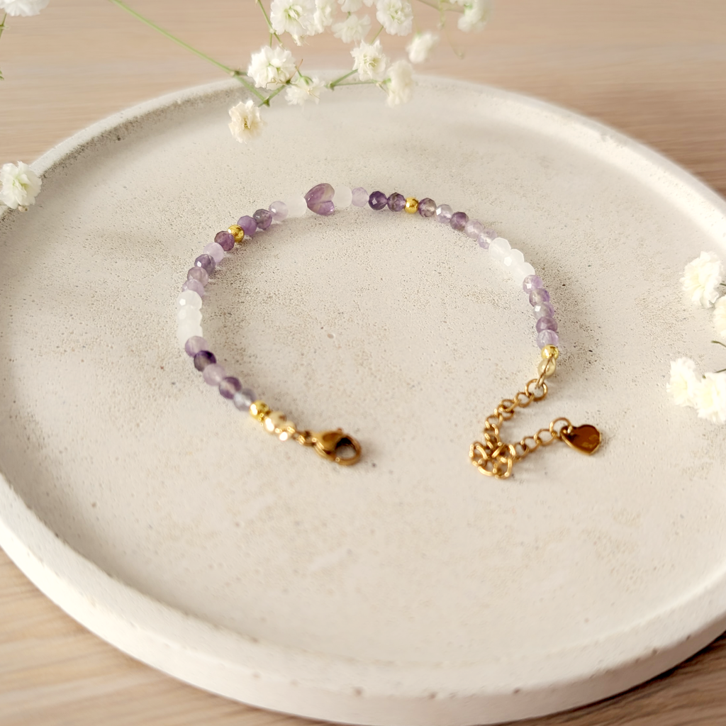 Bransoletka Dolce Cuore handmade z kamieni naturalnych