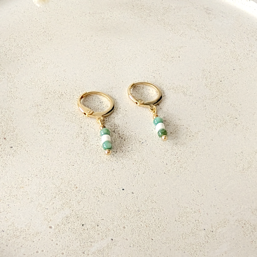 Kolczyki Reverie handmade z kamieni naturalnych