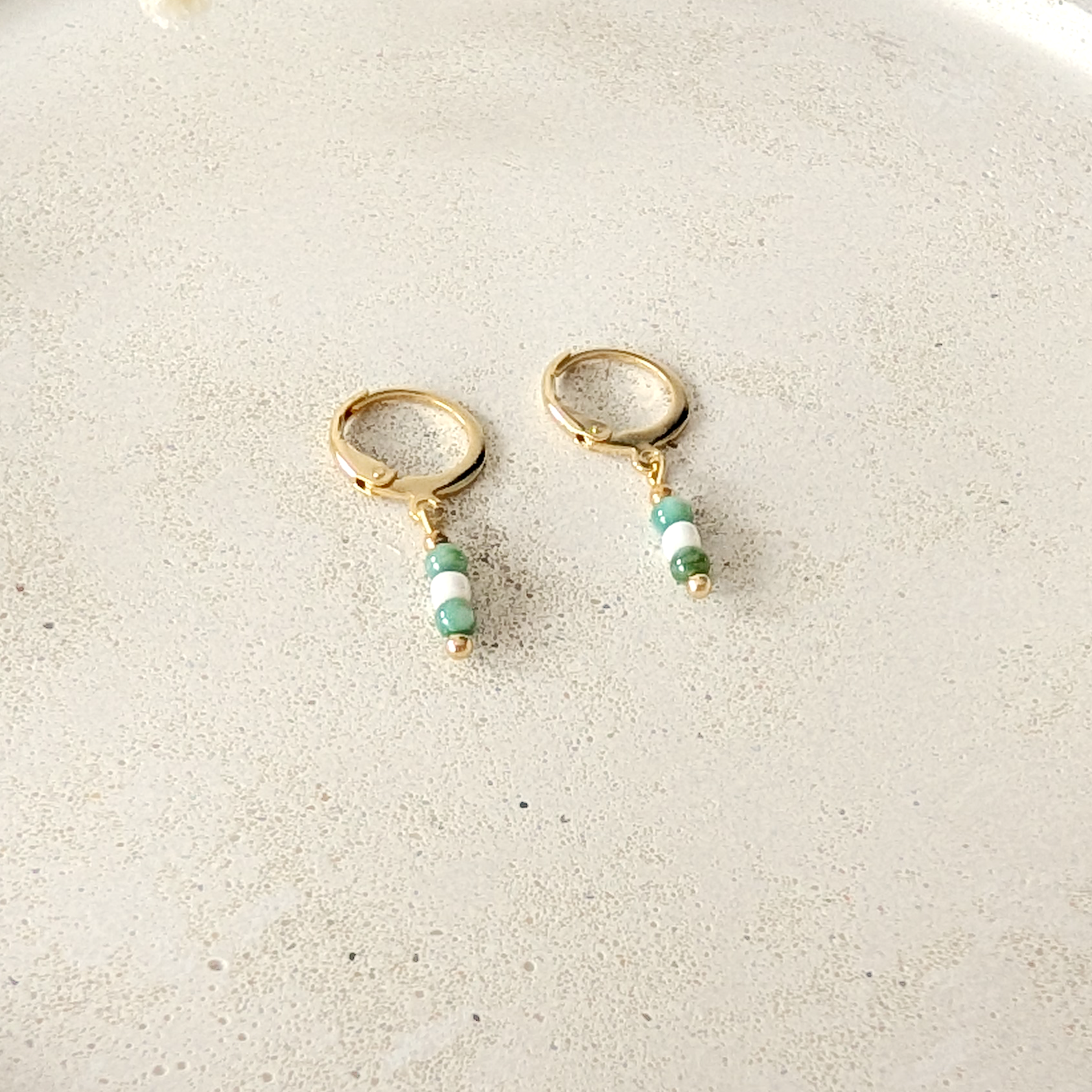 Kolczyki Reverie handmade z kamieni naturalnych