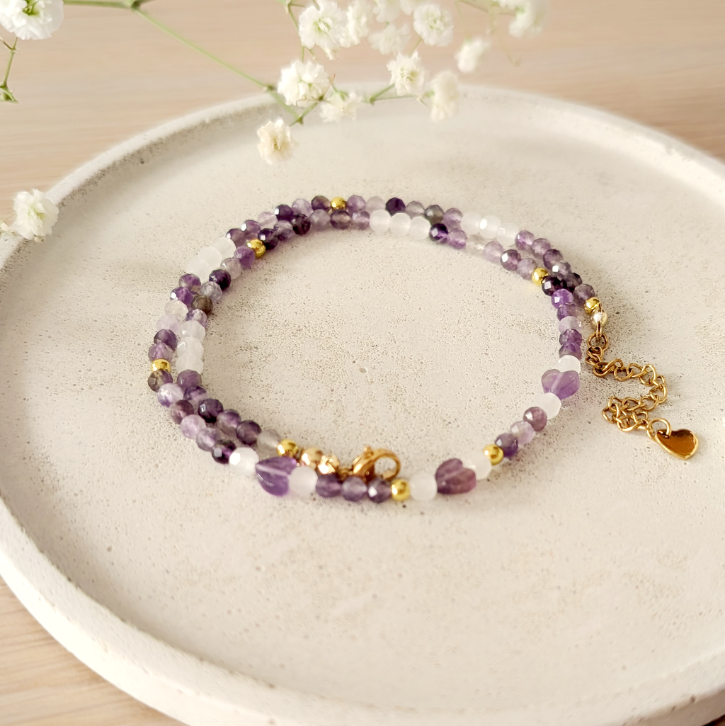 Naszyjnik Dolce Cuore handmade z kamieni naturalnych