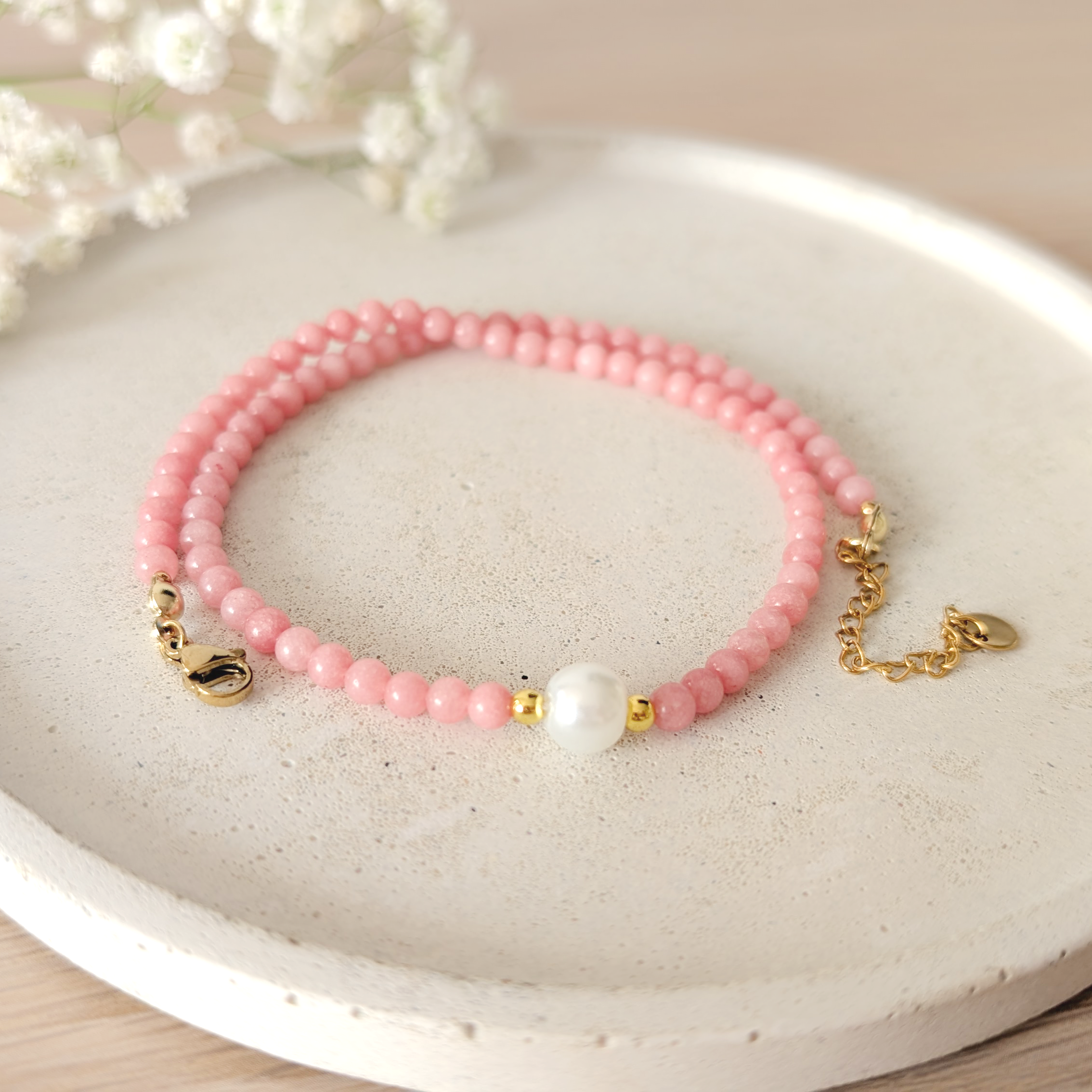 Naszyjnik Eglogue handmade z kamieni naturalnych