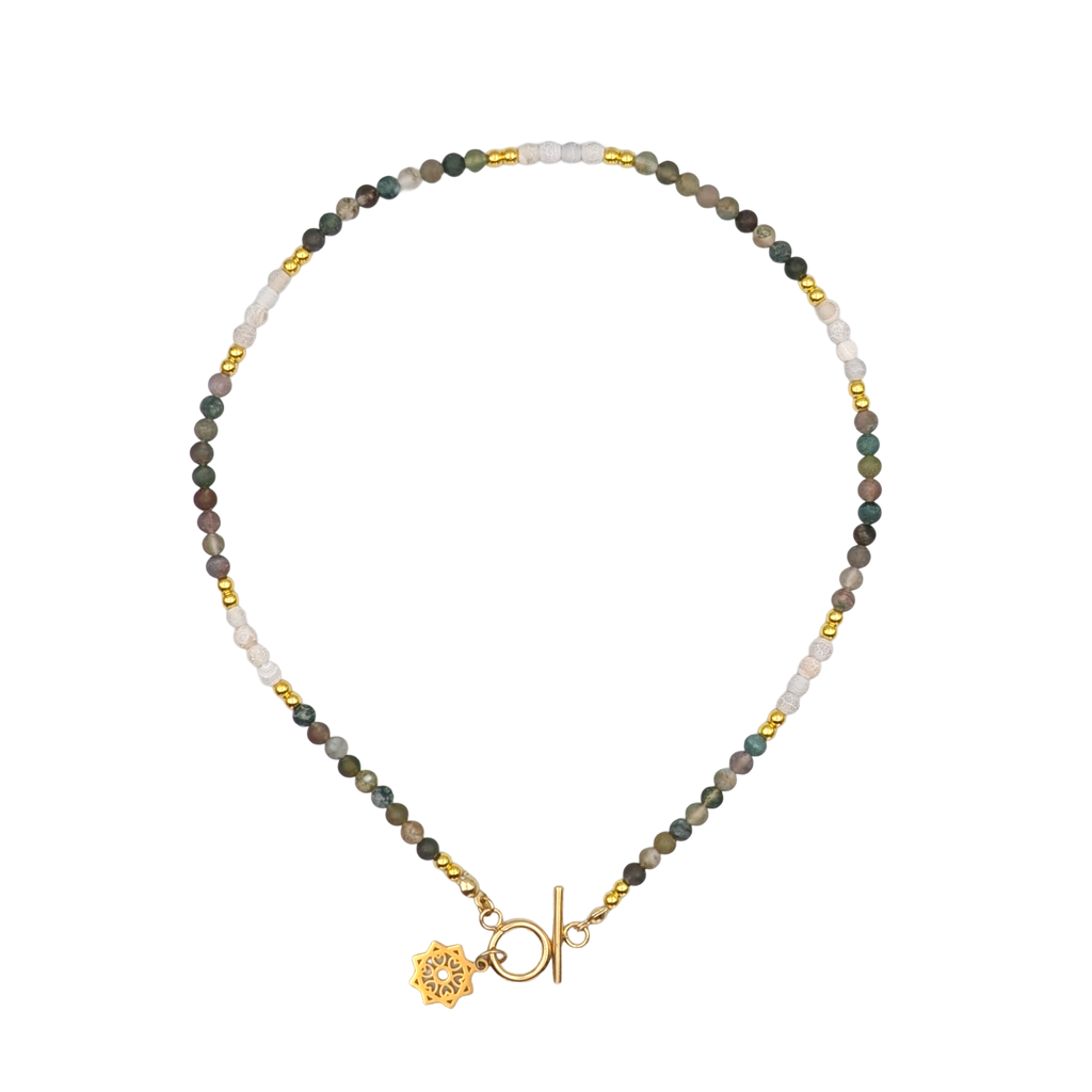 Naszyjnik Continuo Affetto handmade z kamieni naturalnych