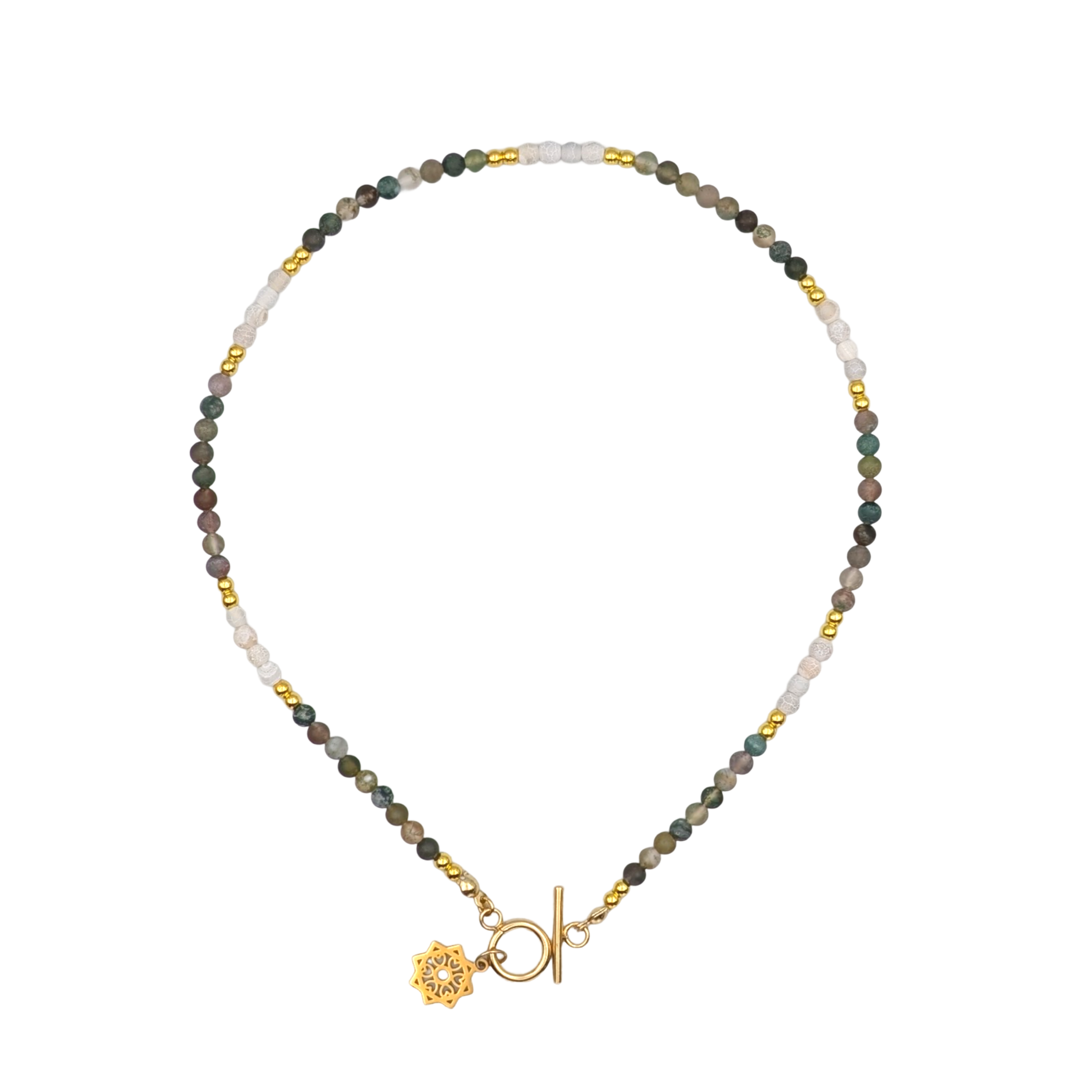 Naszyjnik Continuo Affetto handmade z kamieni naturalnych