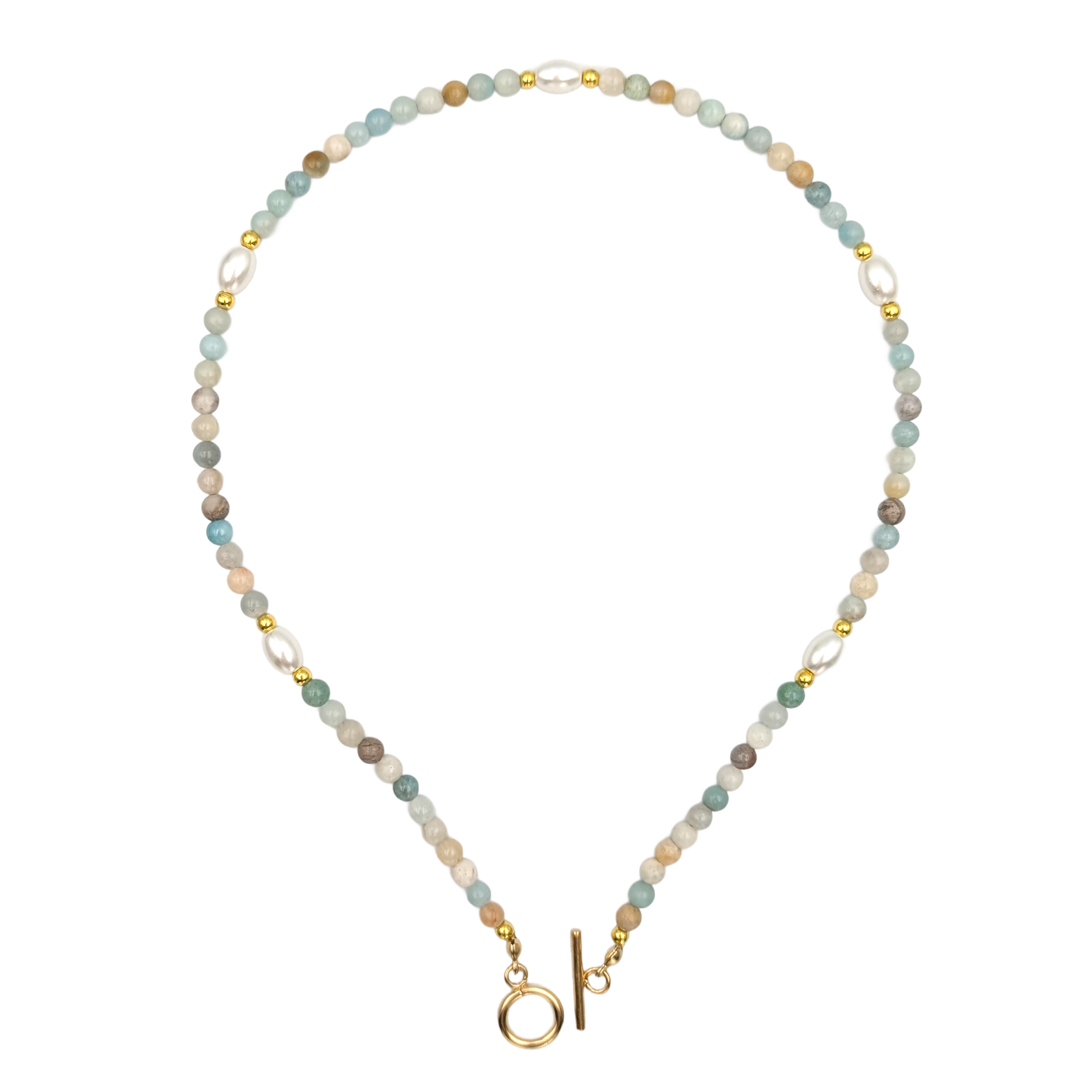Naszyjnik Continuo handmade z kamieni naturalnych