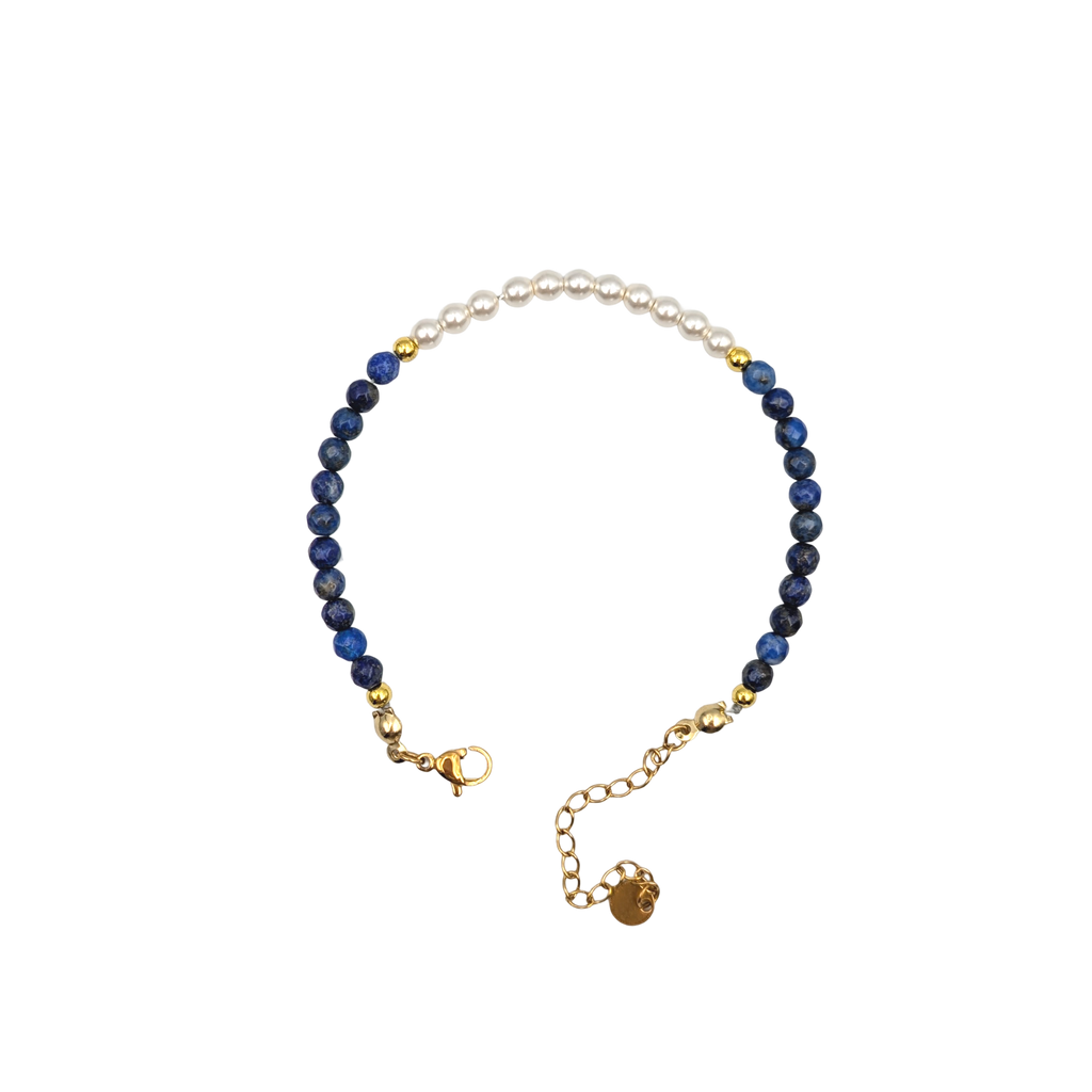 Bransoletka Notturno Gracioso handmade z kamieni naturalnych