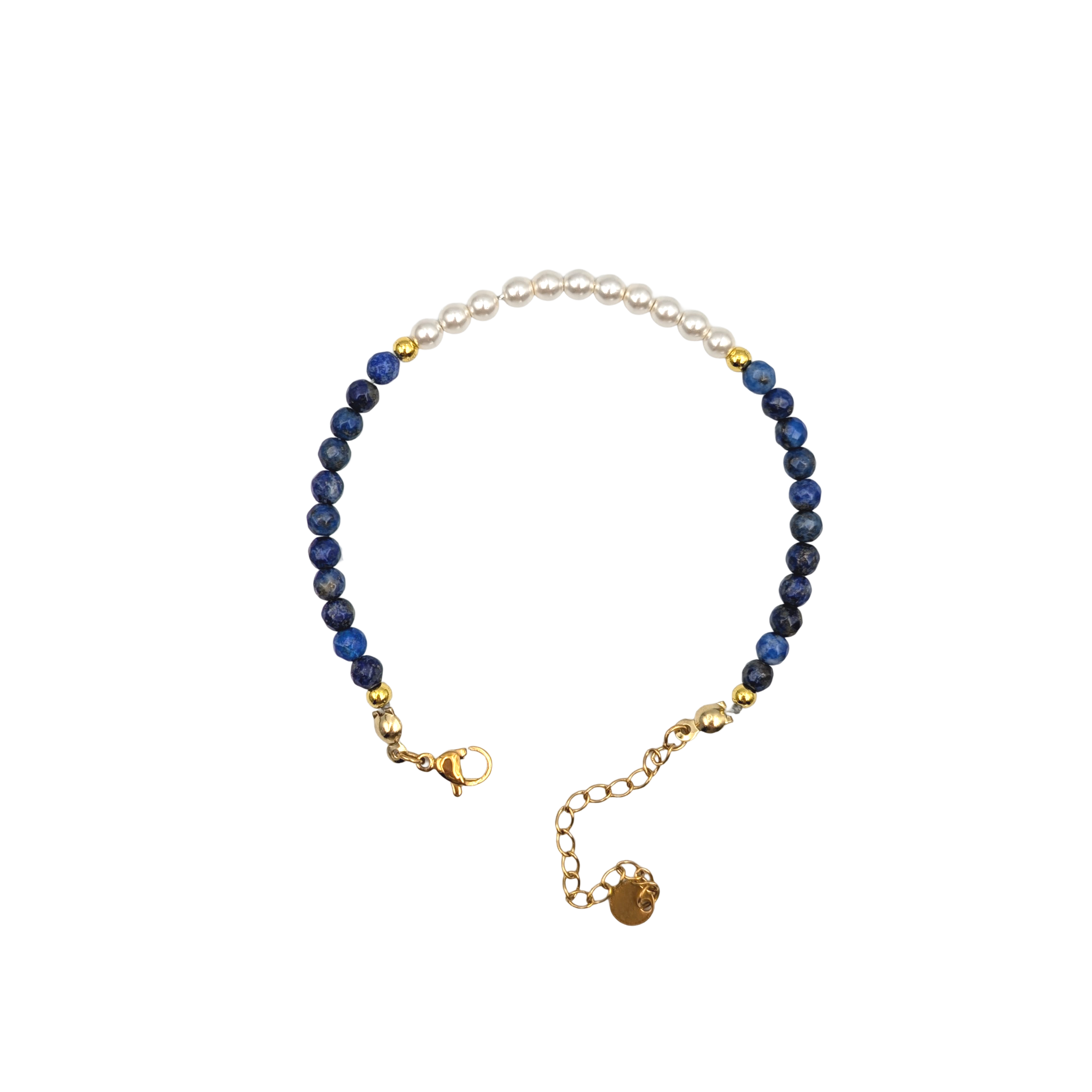 Bransoletka Notturno Gracioso handmade z kamieni naturalnych