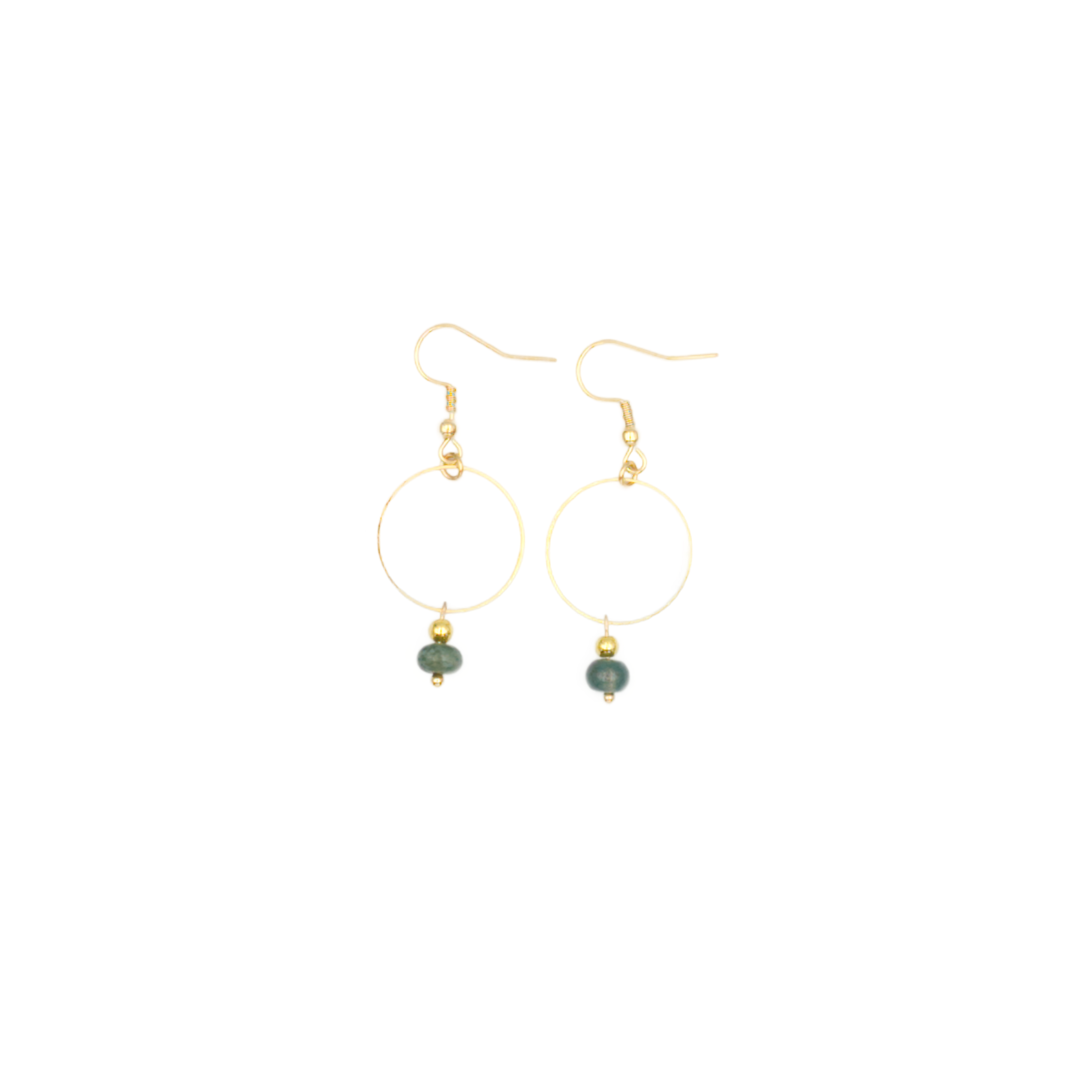 Sonata Verde kolczyki handmade z kamieni naturalnych